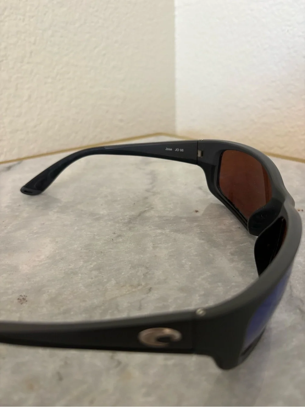 Costa Del Mar Jose Jo midnight 580 Blue mirror glass lens polarized
